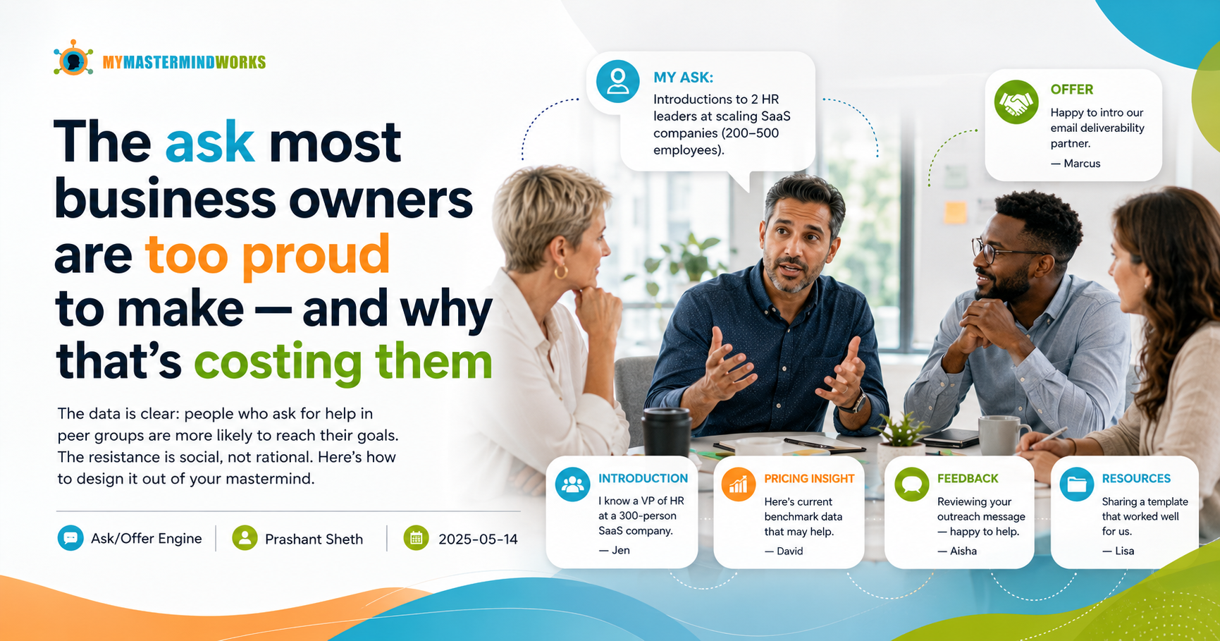 The ask most business owners are too proud to make — and why that's costing them